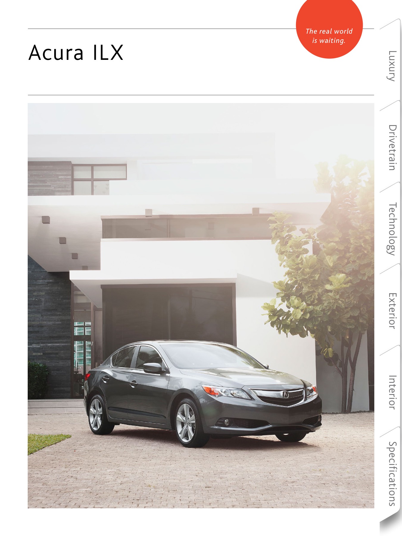 2015 Acura ILX Brochure Page 1